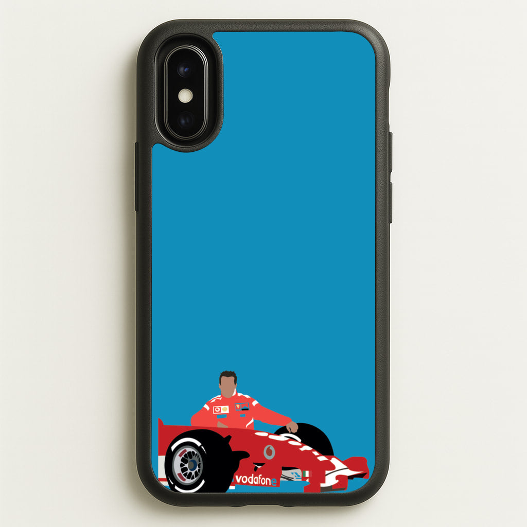 Schumaker - F1 - F1 Phone Case for iPhone X / XS