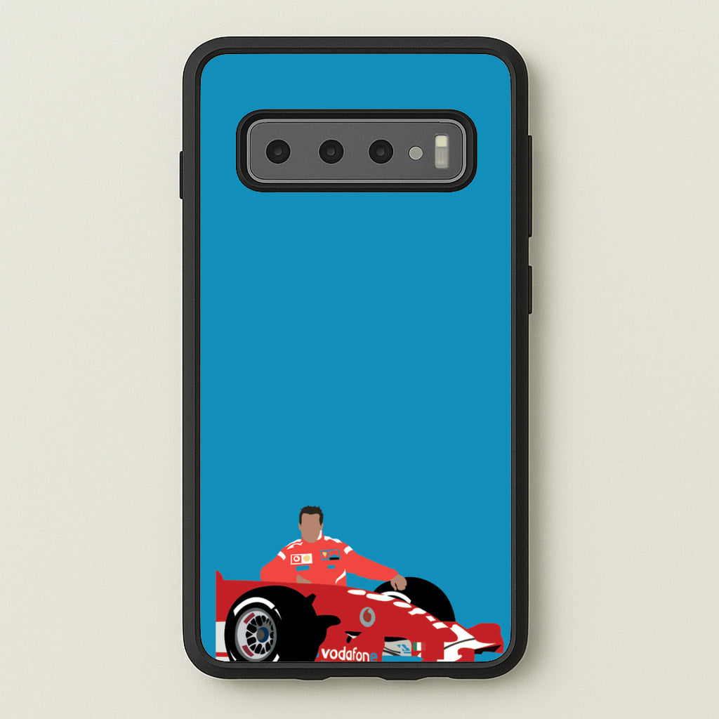 Schumaker - F1 - F1 Phone Case for Galaxy S10 Plus