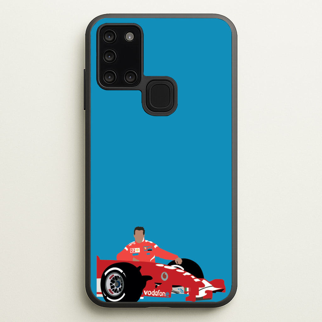 Schumaker - F1 - F1 Phone Case for Galaxy A21s