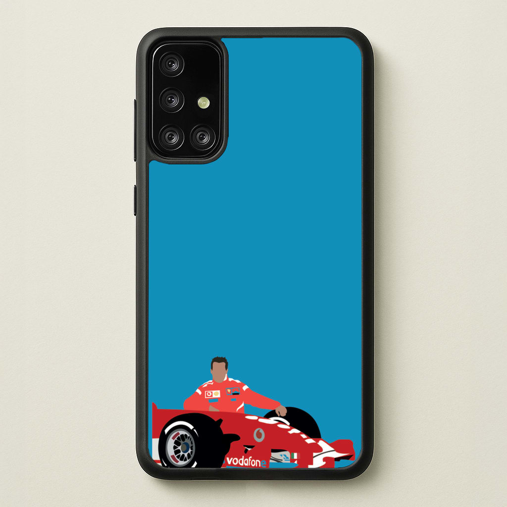 Schumaker - F1 - F1 Phone Case for Galaxy A71