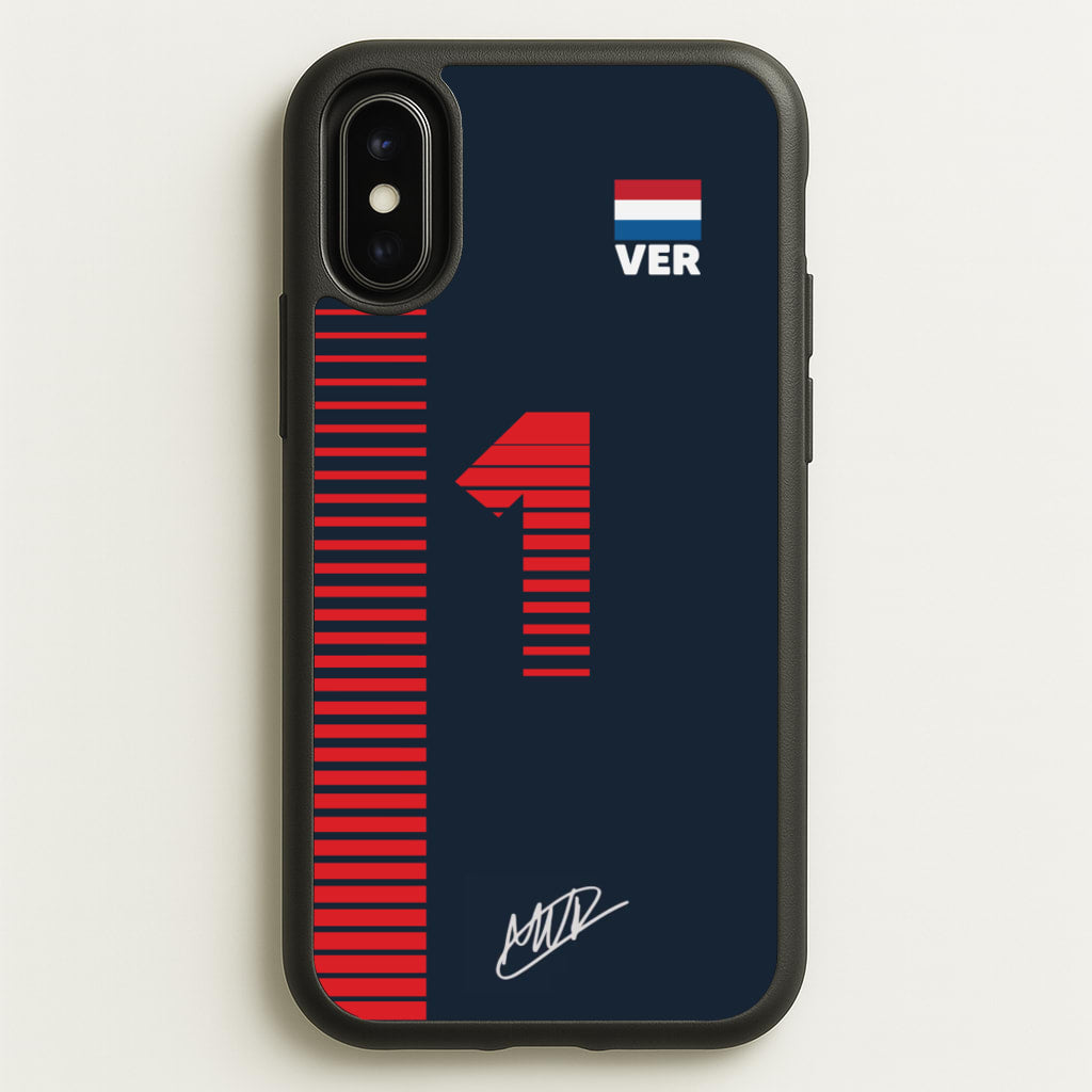 Verstappen - F1 - F1 Phone Case for iPhone X / XS