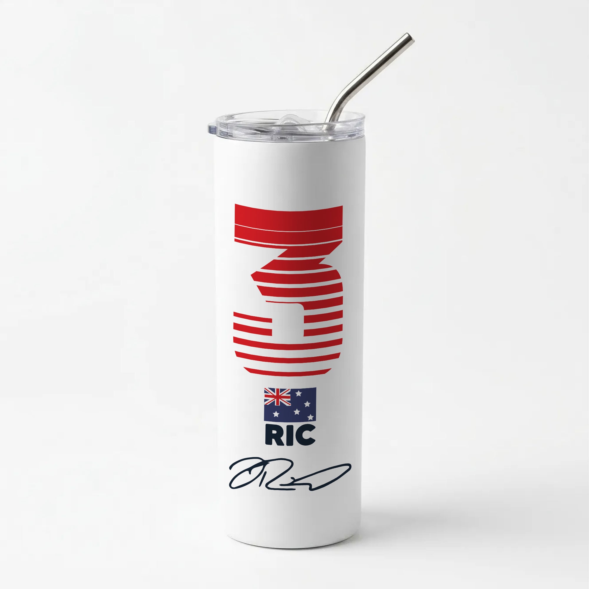 Ricciardo - F1 Skinny Tumbler