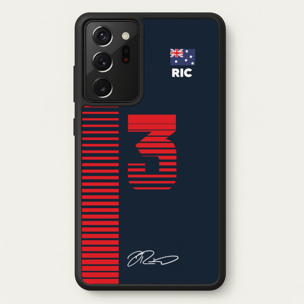 Ricciardo - F1 - F1 Phone Case for Galaxy Note 20 Ultra