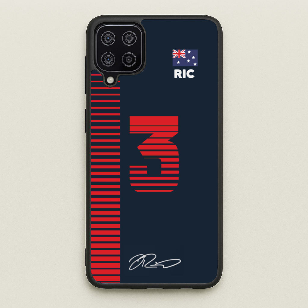 Ricciardo - F1 - F1 Phone Case for Galaxy A12