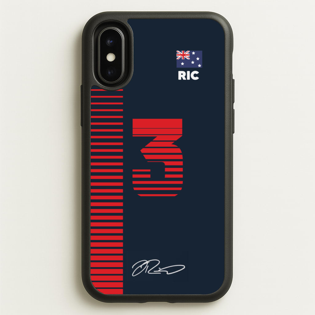 Ricciardo - F1 - F1 Phone Case for iPhone X / XS
