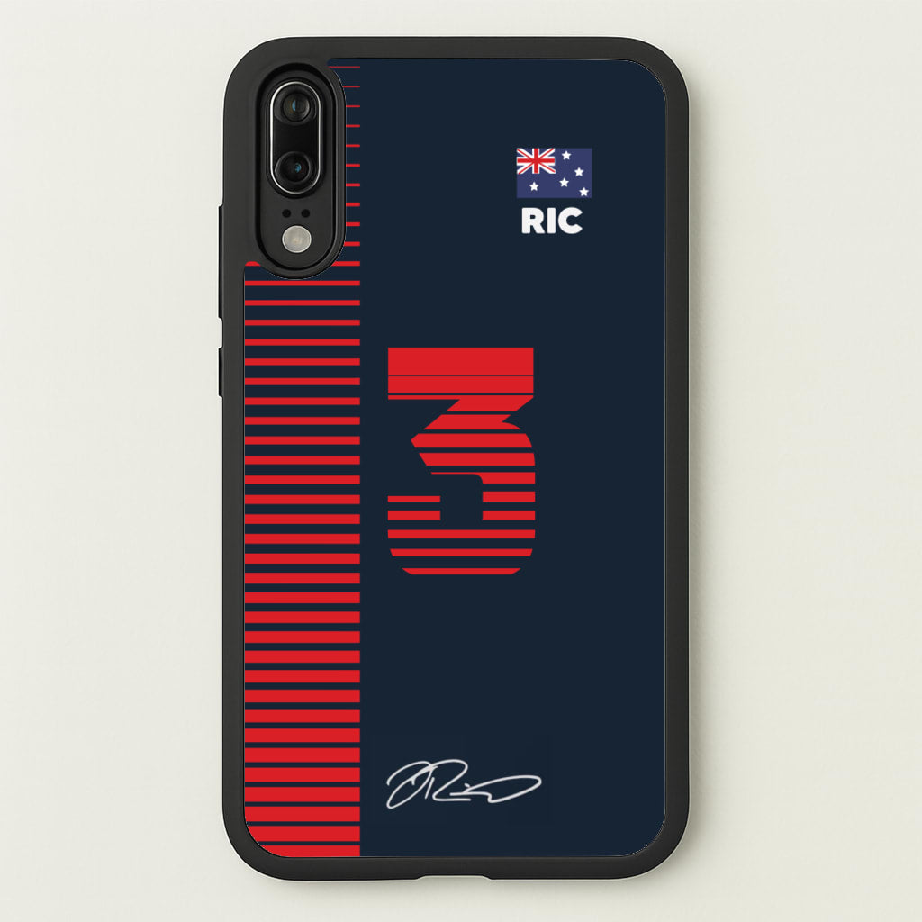 Ricciardo - F1 - F1 Phone Case for Huawei P20