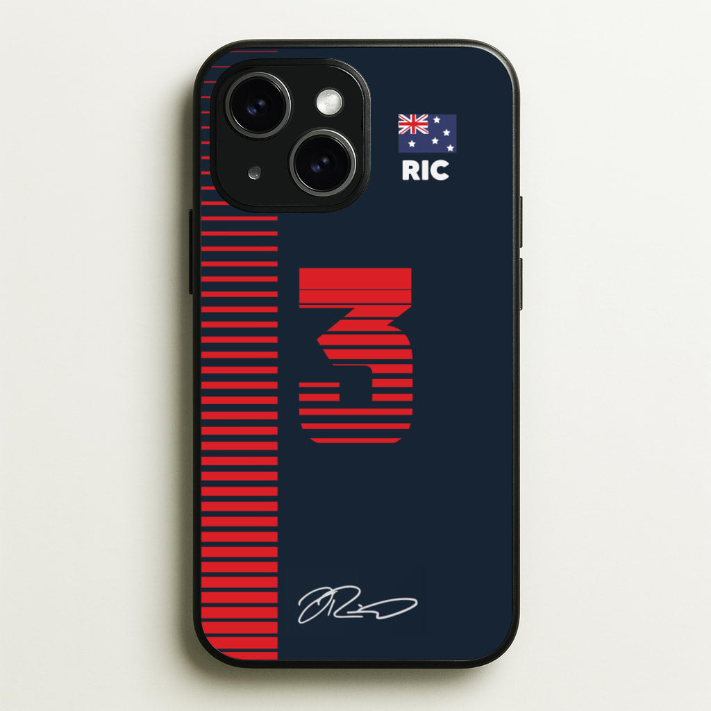 Ricciardo - F1 - F1 Phone Case for iPhone 15