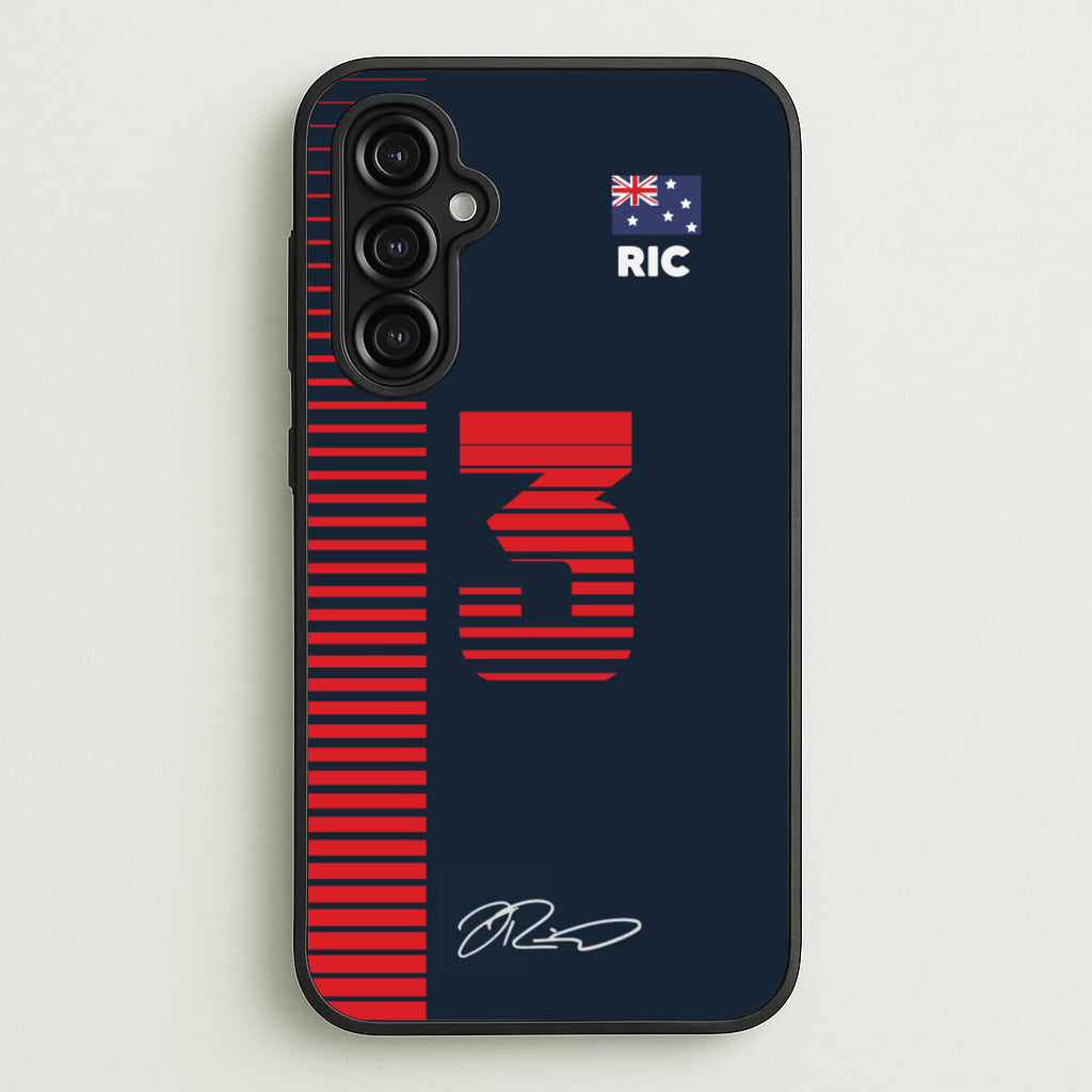 Ricciardo - F1 - F1 Phone Case for Galaxy A14