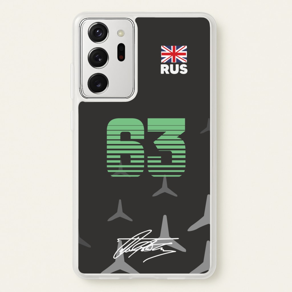 George Russel - F1 - F1 Phone Case for Galaxy Note 20 Ultra