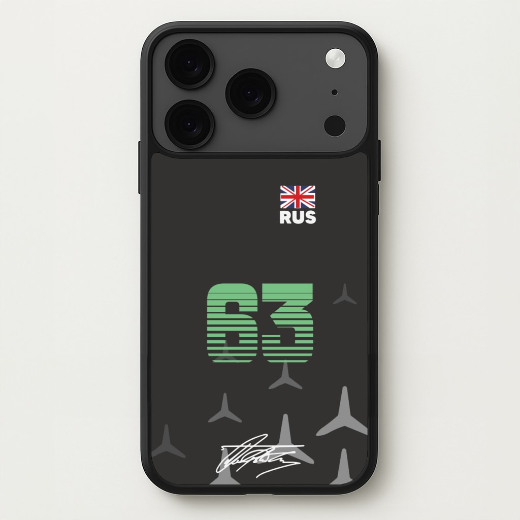 Russell - F1 Phone Case for iPhone 17 Pro Max