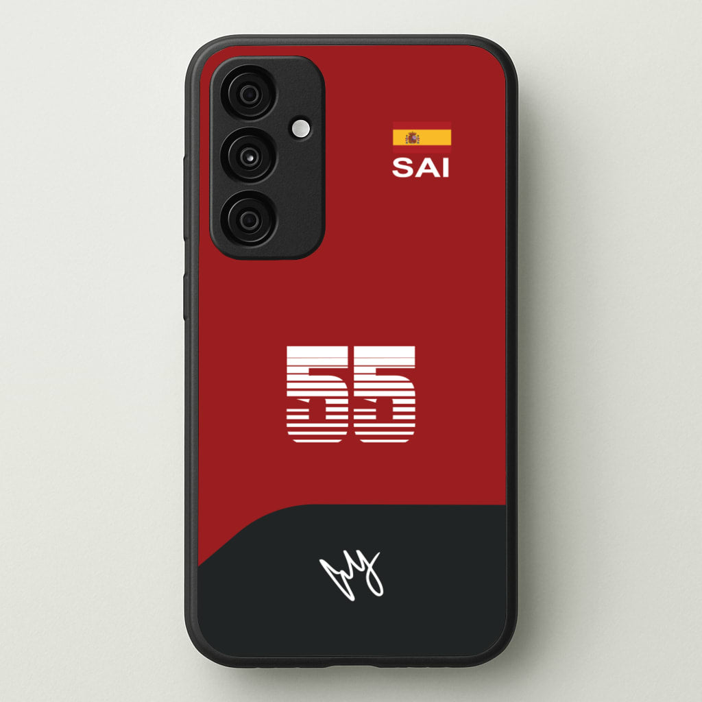 Sainz - F1 - F1 Phone Case for Galaxy A55