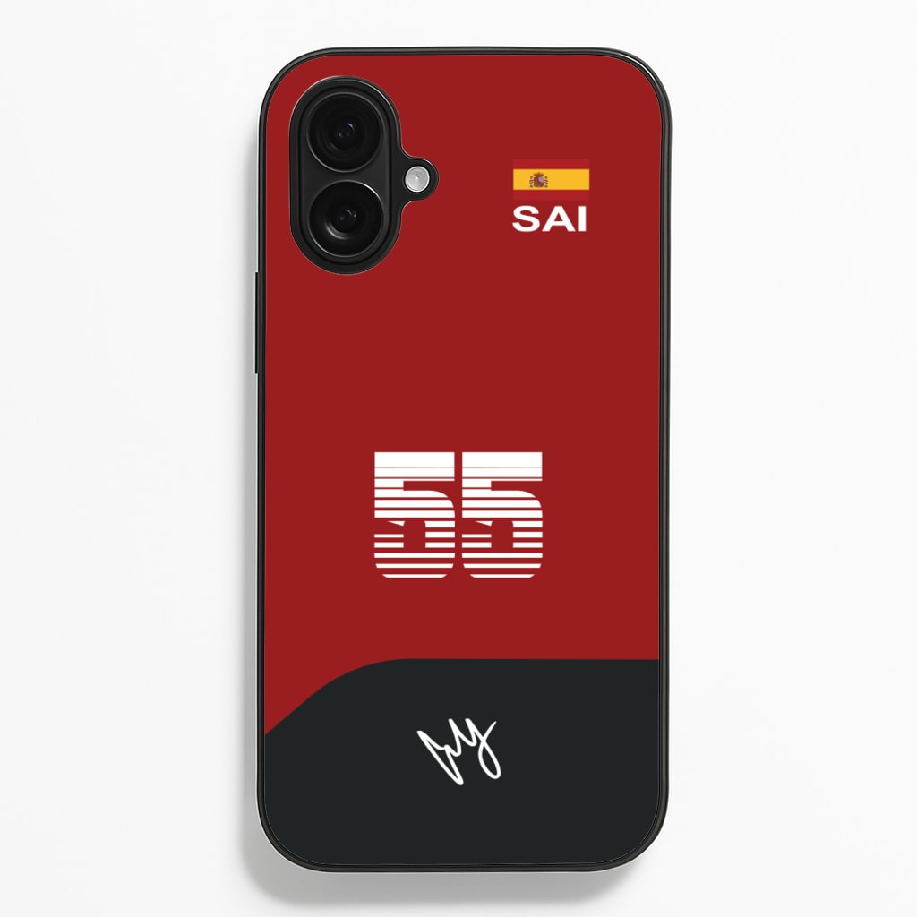 Sainz - F1 - F1 Phone Case for iPhone 16 Plus
