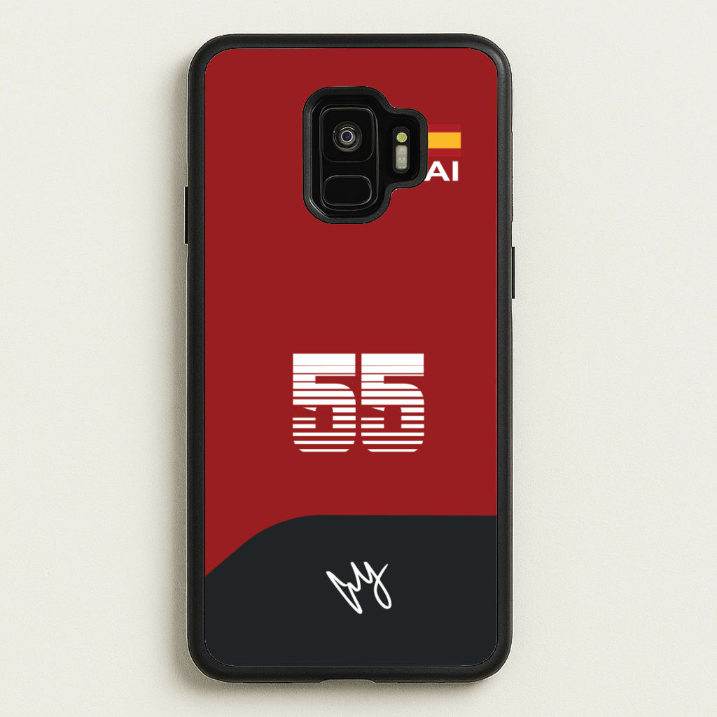 Sainz - F1 - F1 Phone Case for Galaxy S9