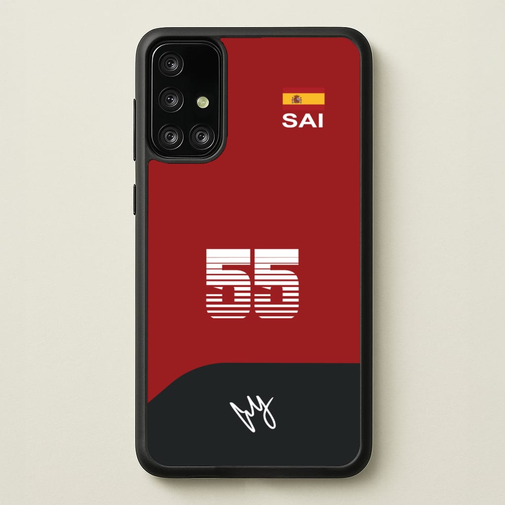 Sainz - F1 - F1 Phone Case for Galaxy A71