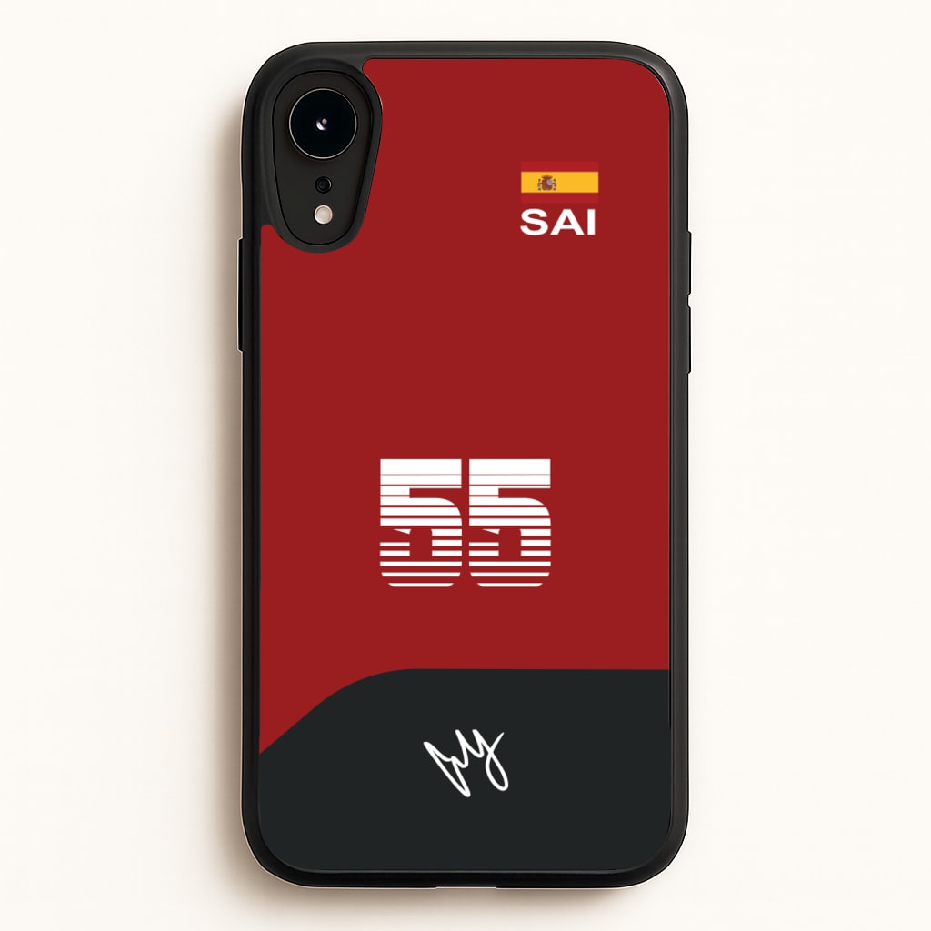 Sainz - F1 - F1 Phone Case for iPhone XR
