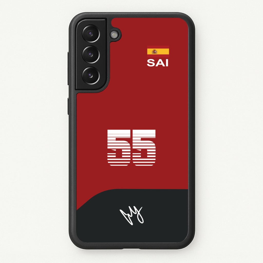 Sainz - F1 - F1 Phone Case for Galaxy S21FE