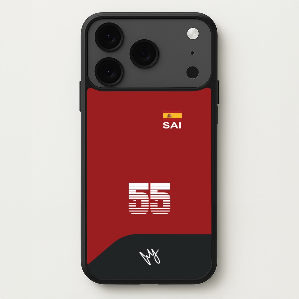 Sainz - F1 Phone Case for iPhone 17 Pro
