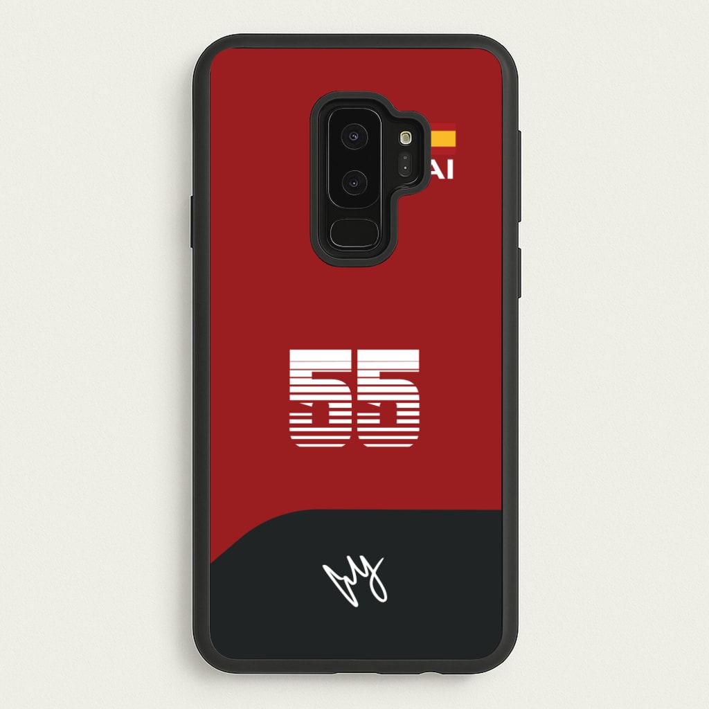 Sainz - F1 - F1 Phone Case for Galaxy S9 Plus