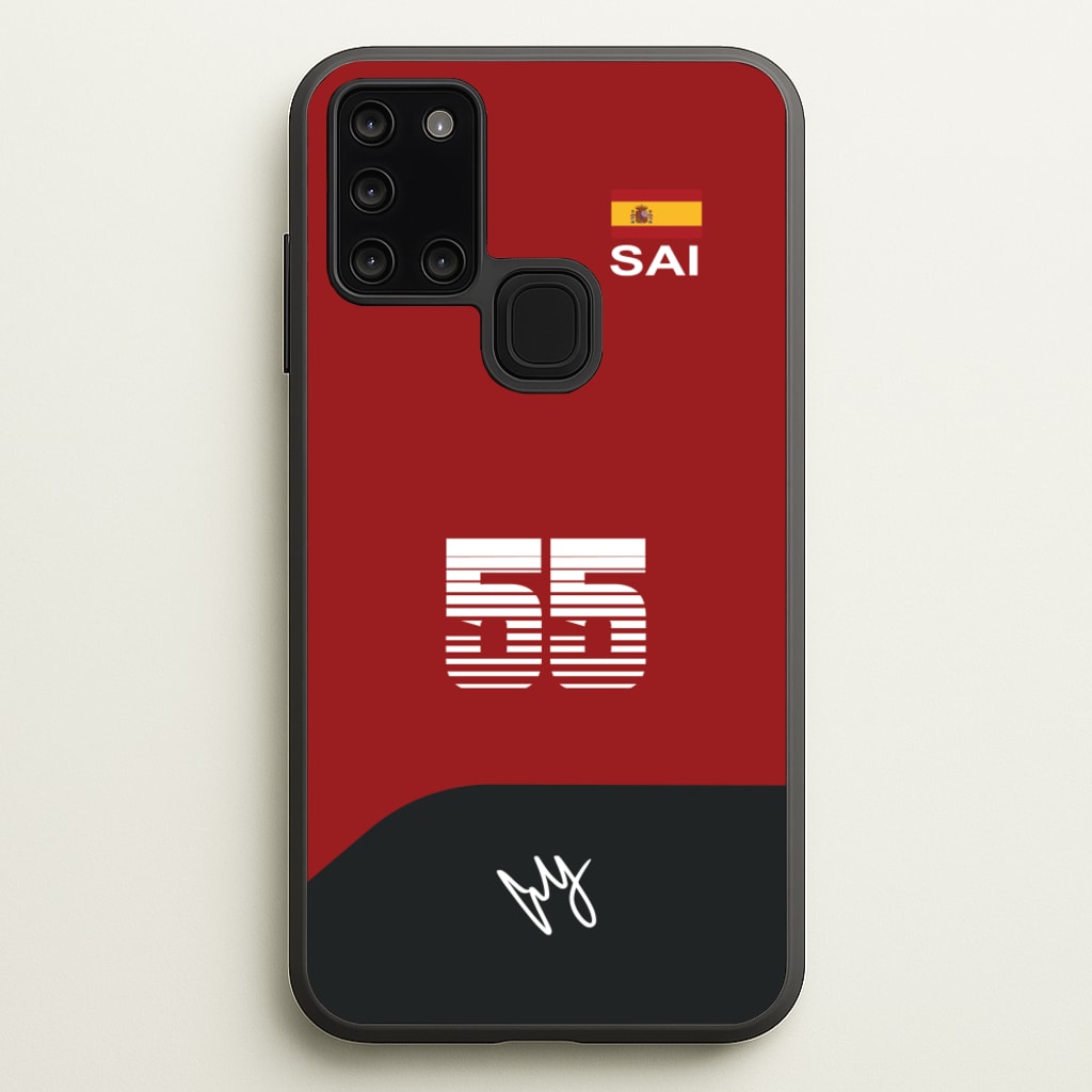 Sainz - F1 - F1 Phone Case for Galaxy A21s