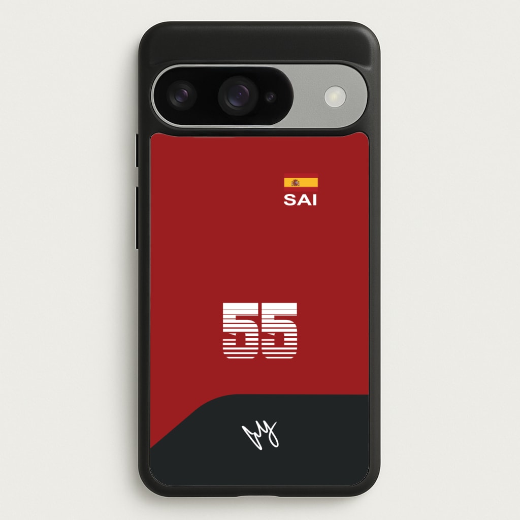 Sainz - F1 Phone Case for Google Pixel 10 / 10 Pro