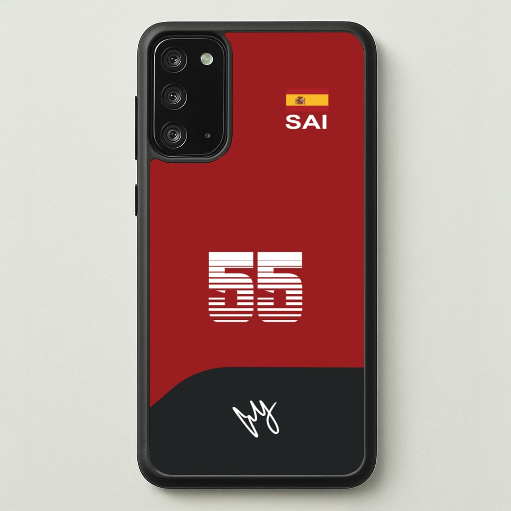 Sainz - F1 - F1 Phone Case for Galaxy Note 20