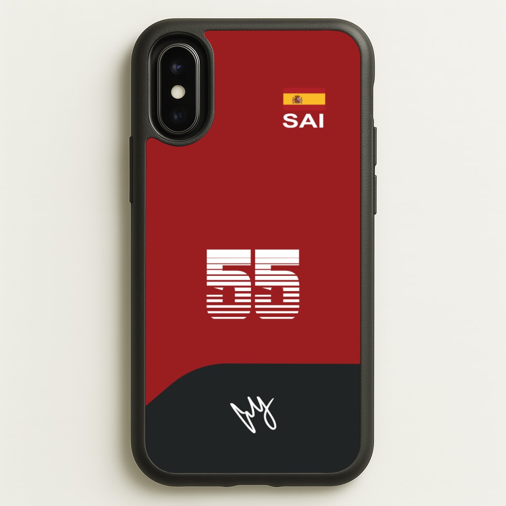 Sainz - F1 - F1 Phone Case for iPhone X / XS