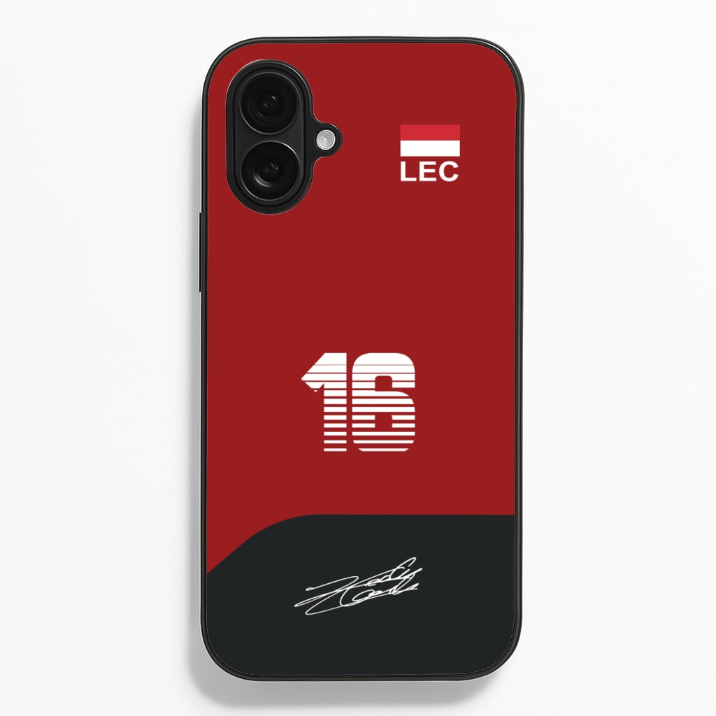 Leclerc - F1 - F1 Phone Case for iPhone 16 Plus