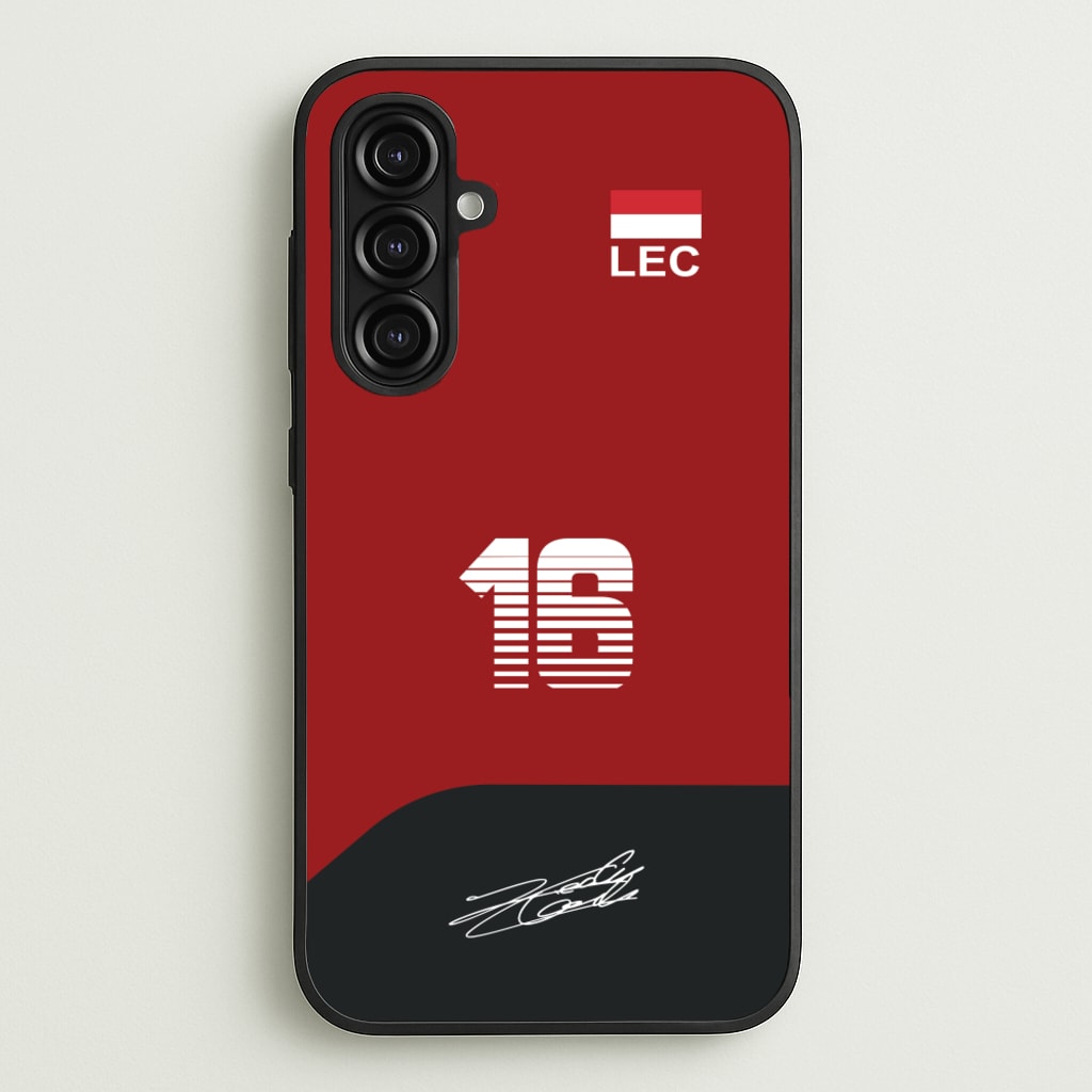 Leclerc - F1 - F1 Phone Case for Galaxy A16