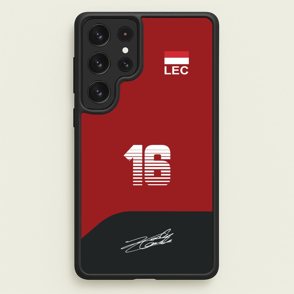 Leclerc - F1 - F1 Phone Case for Galaxy S22 Ultra