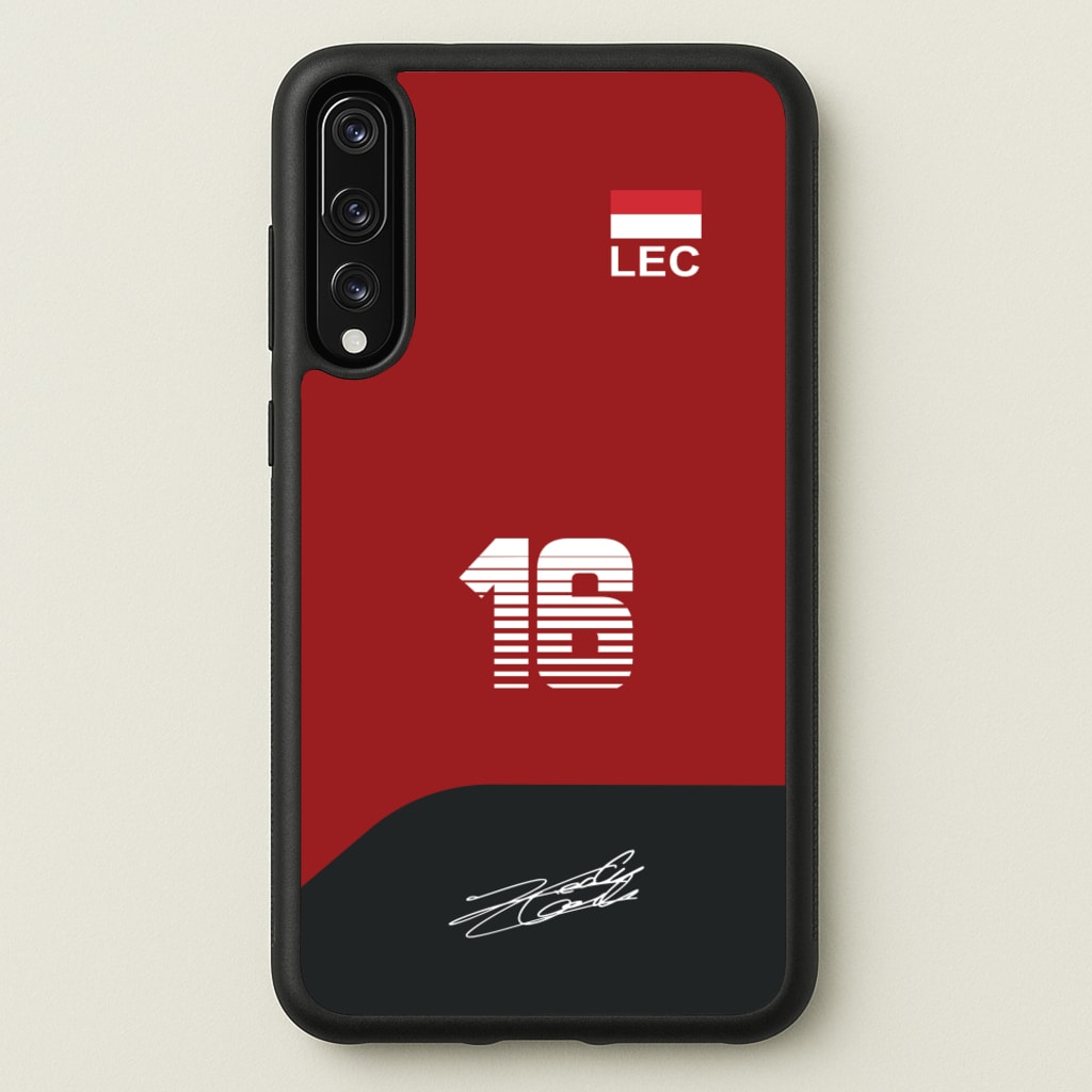 Leclerc - F1 - F1 Phone Case for Huawei P20 Pro