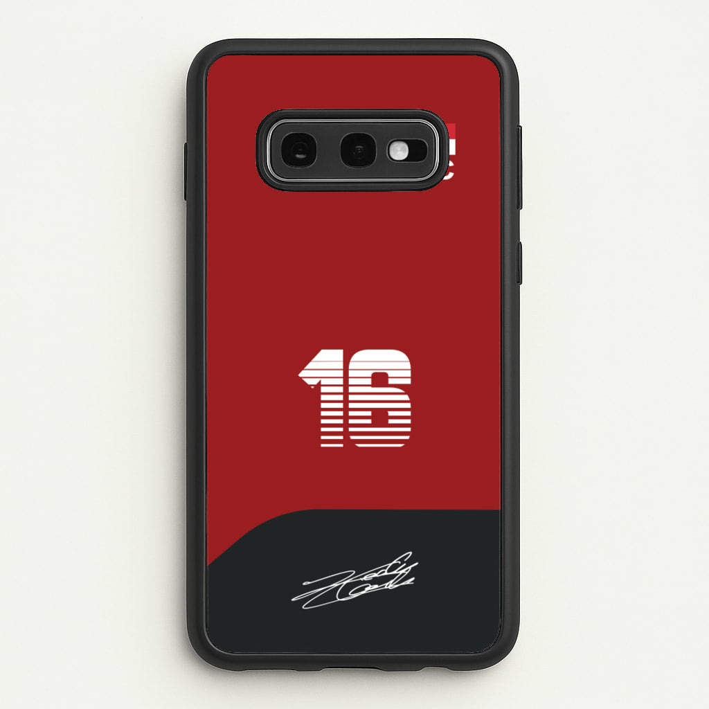 Leclerc - F1 - F1 Phone Case for Galaxy S10e