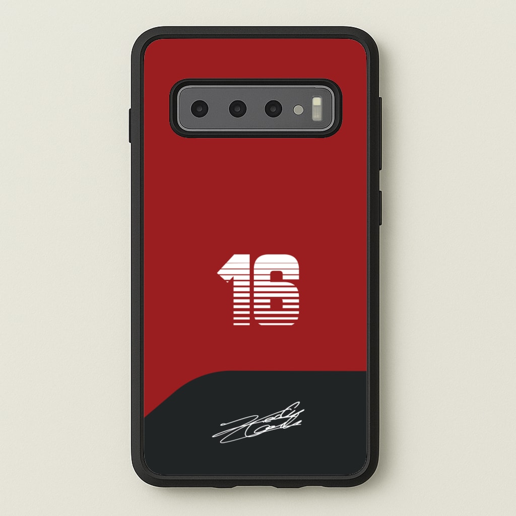 Leclerc - F1 - F1 Phone Case for Galaxy S10
