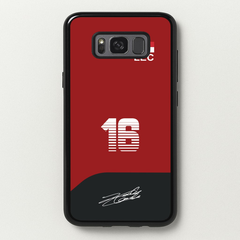 Leclerc - F1 - F1 Phone Case for Galaxy S8