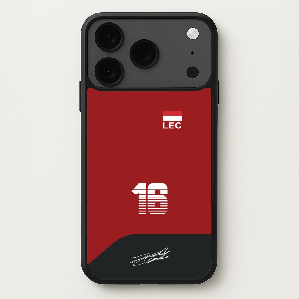 Leclerc - F1 Phone Case for iPhone 17 Pro Max