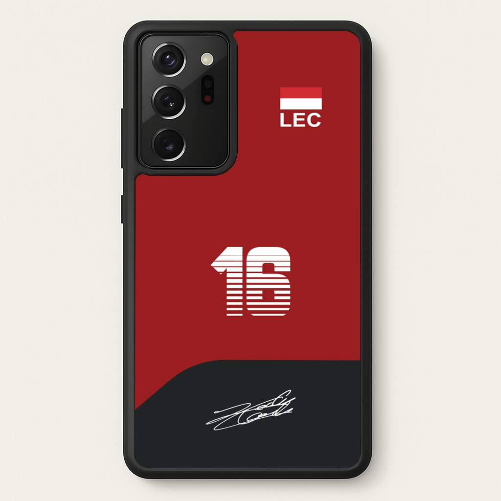 Leclerc - F1 - F1 Phone Case for Galaxy Note 20 Ultra