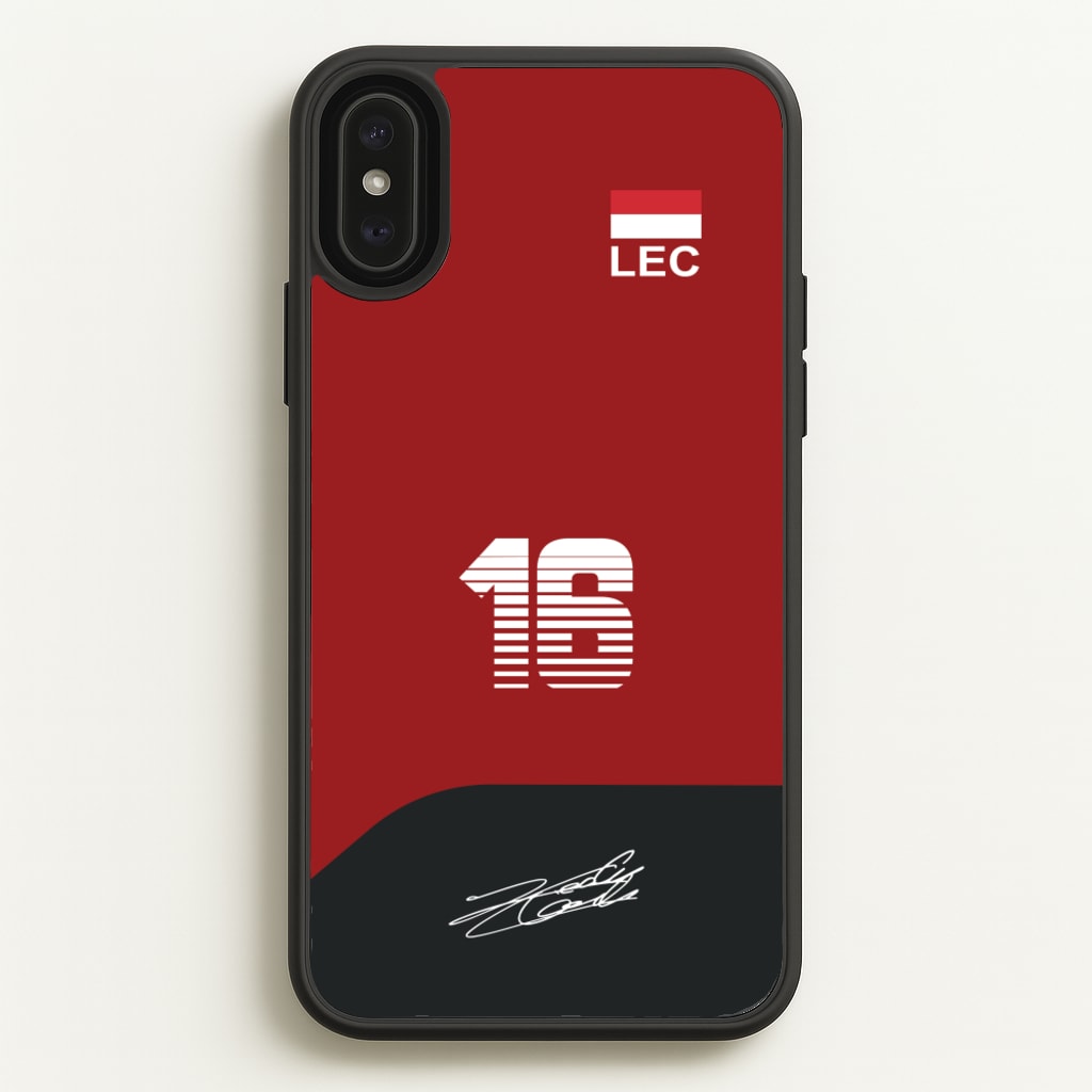 Leclerc - F1 - F1 Phone Case for iPhone XS Max