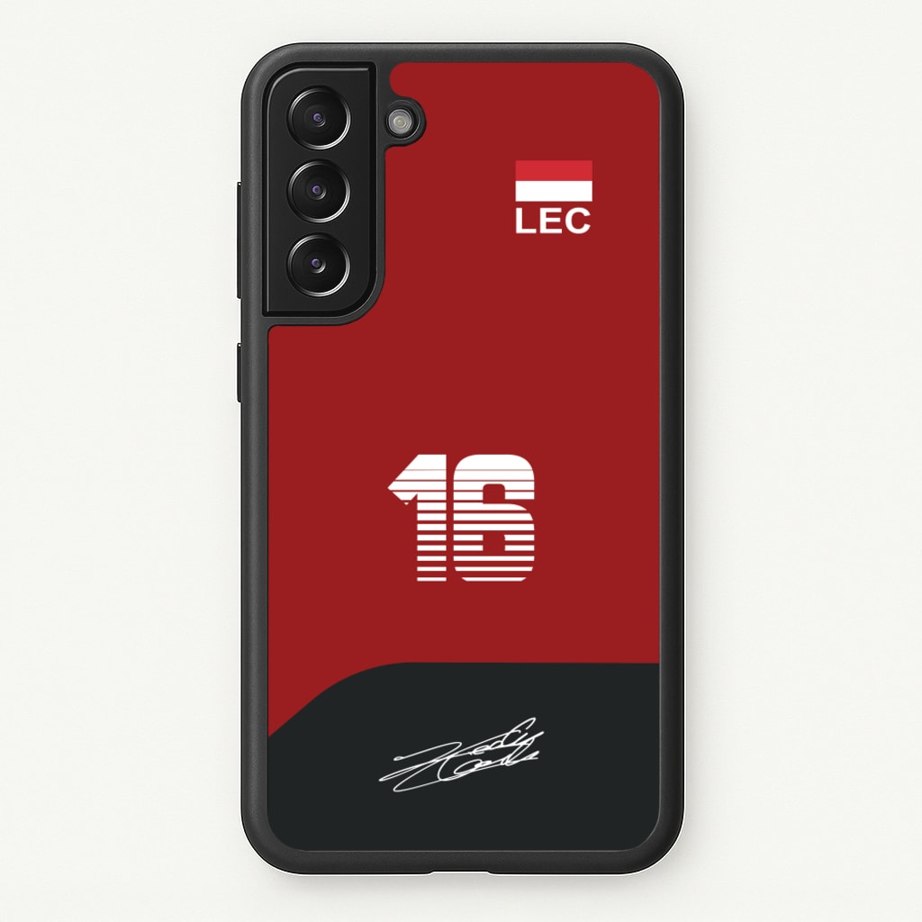 Leclerc - F1 - F1 Phone Case for Galaxy S22