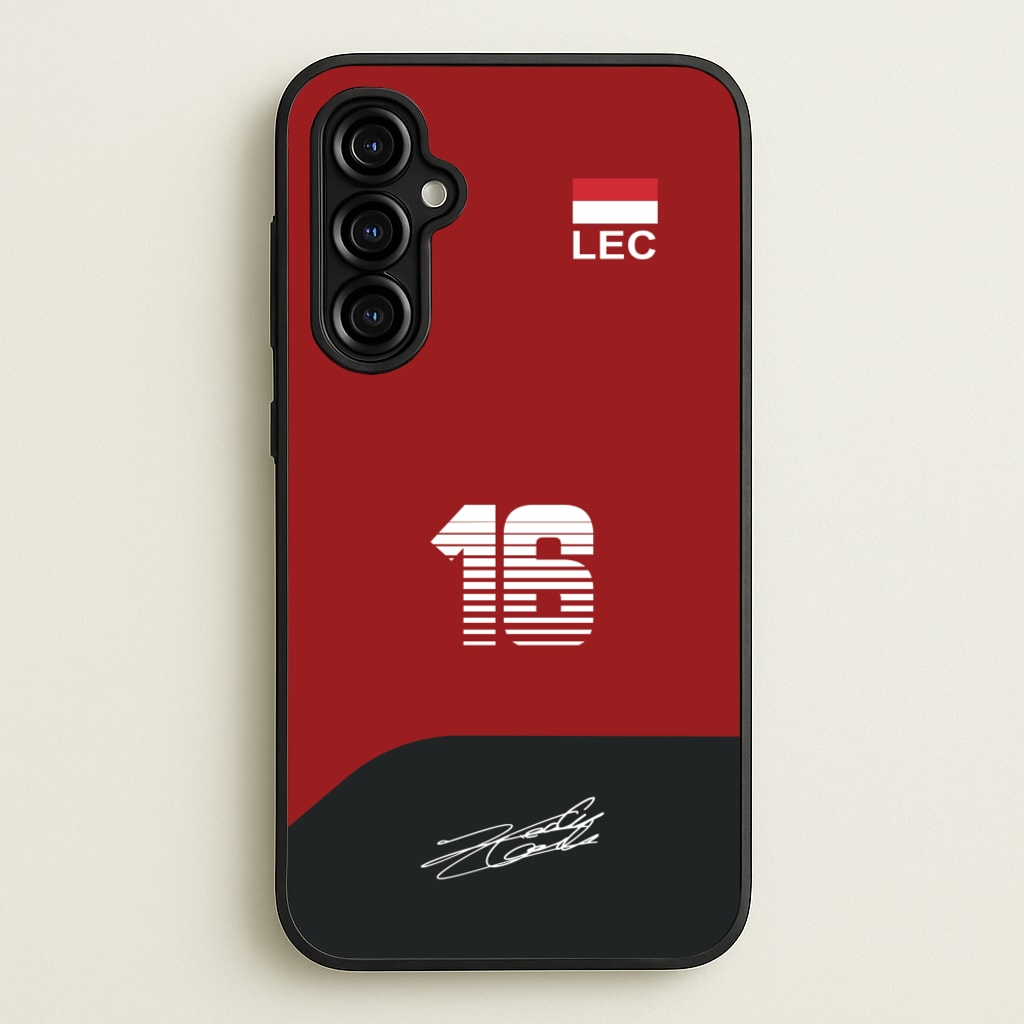 Leclerc - F1 - F1 Phone Case for Galaxy A54