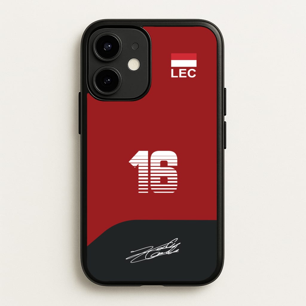 Leclerc - F1 - F1 Phone Case for iPhone 12 / 12 Pro