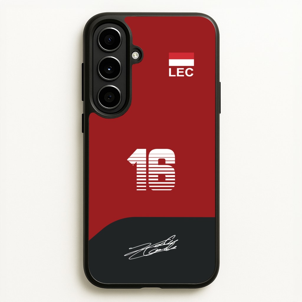 Leclerc - F1 - F1 Phone Case for Galaxy A56