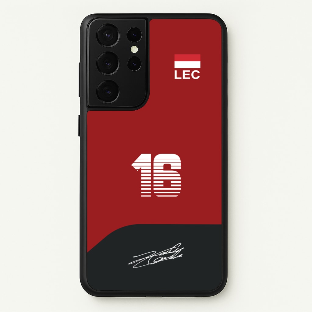 Leclerc - F1 - F1 Phone Case for Galaxy S21 Ultra