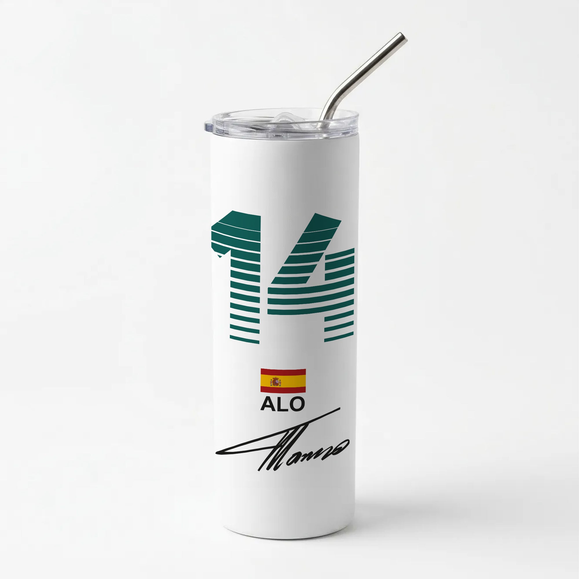 Alonso - F1 Skinny Tumbler