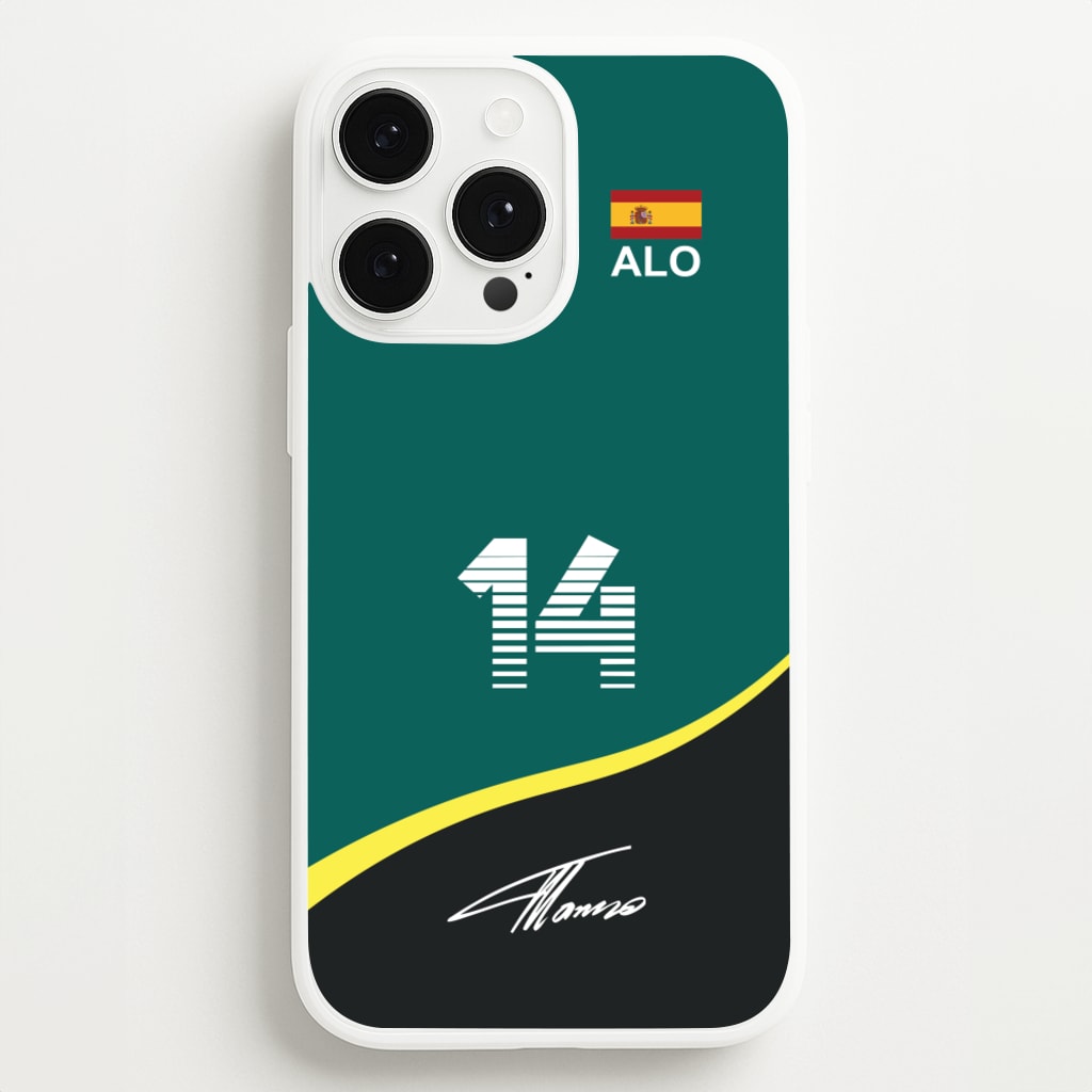 Alonso - F1 - F1 Phone Case for iPhone 13 Pro Max