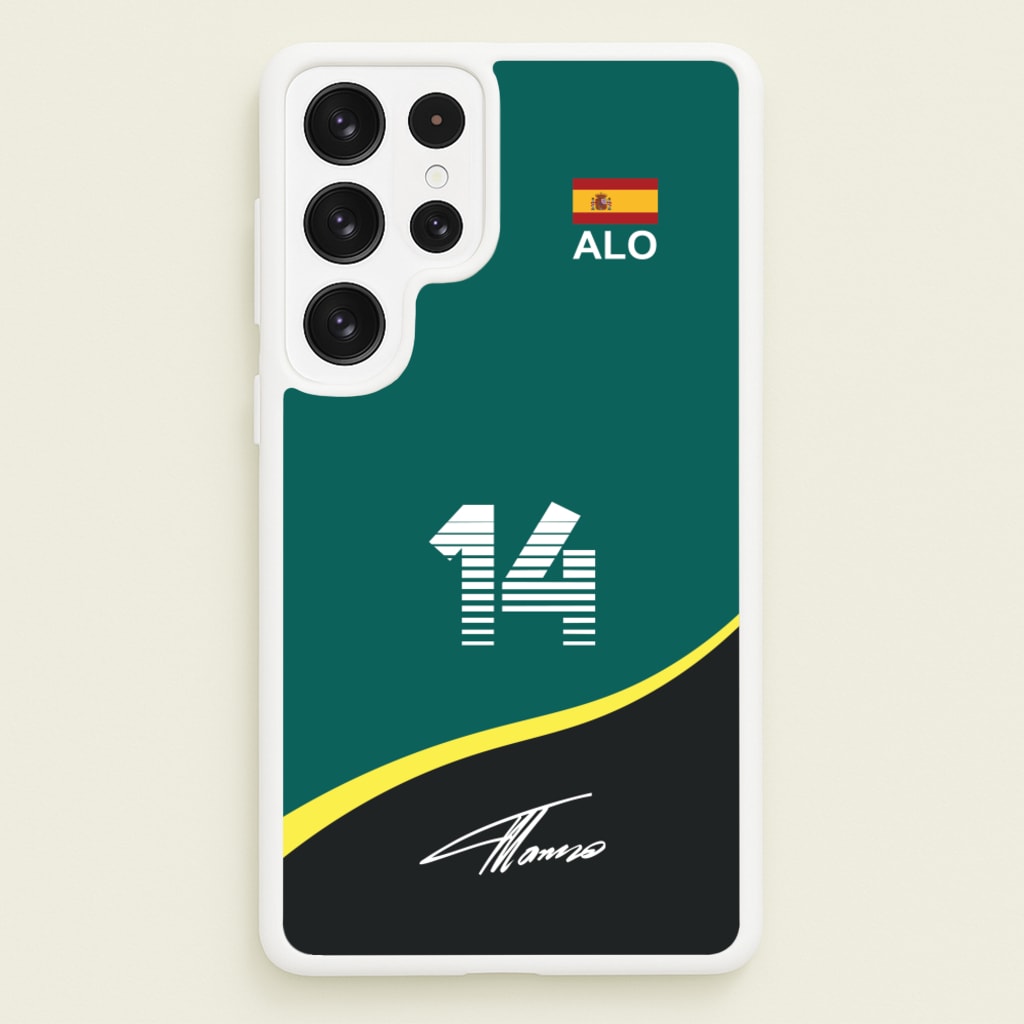 Alonso - F1 - F1 Phone Case for Galaxy S22 Ultra