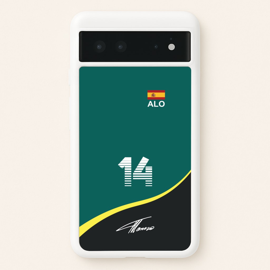 Alonso - F1 - F1 Phone Case for Google Pixel 6