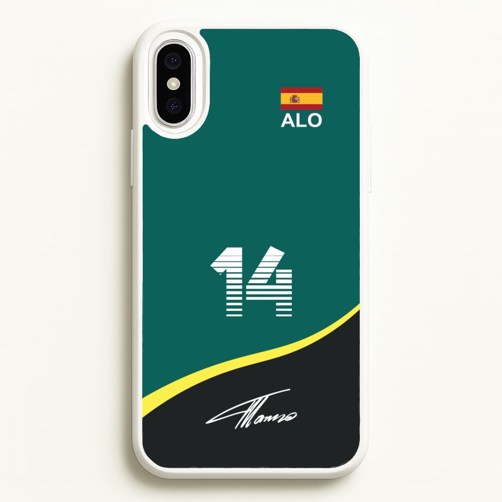 Alonso - F1 - F1 Phone Case for iPhone XS Max