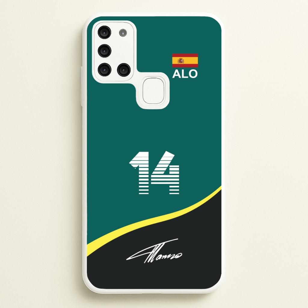 Alonso - F1 - F1 Phone Case for Galaxy A21s