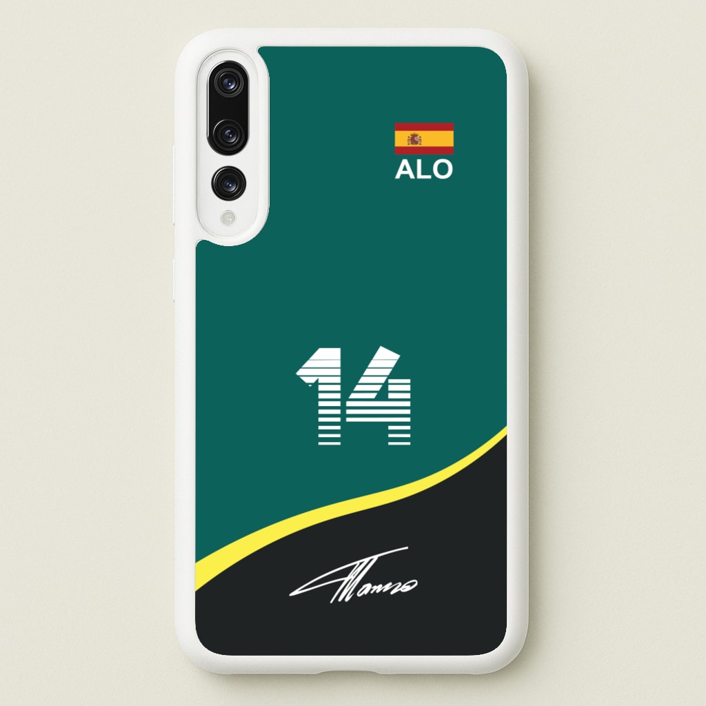 Alonso - F1 - F1 Phone Case for Huawei P20 Pro
