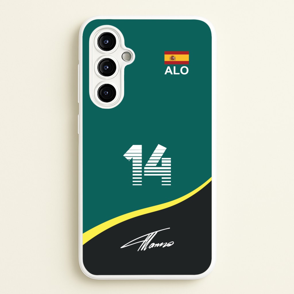 Alonso - F1 - F1 Phone Case for Galaxy A54