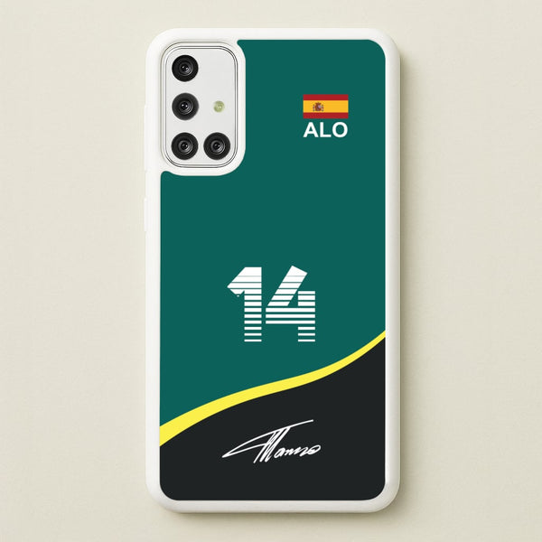 Alonso - F1 - F1 Phone Case for Galaxy A71